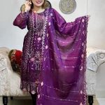 প্রিমিয়াম কোয়ালিটির ইন্ডিয়ান জর্জেটের  পার্টি কালেকশন